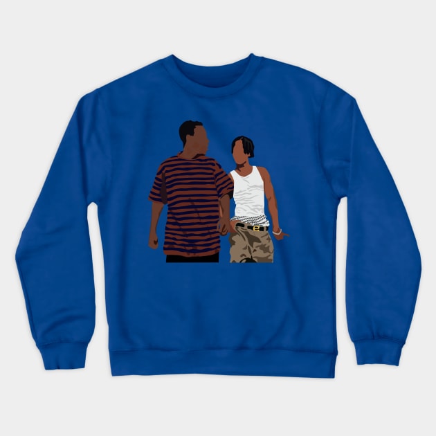 Menace to Society 90's hip hop Crewneck Sweatshirt by etawayahe